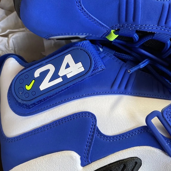 Mens Nike Air Griffey Max 1 2021 Varsity Royal Volt White Size 10.5 DJ5161-400 - Picture 6 of 9